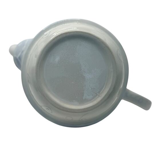 Mesa Intl Blue‎ Yellow floral nesting teapots w/ cup and lid hand painted - Picture 9 of 9